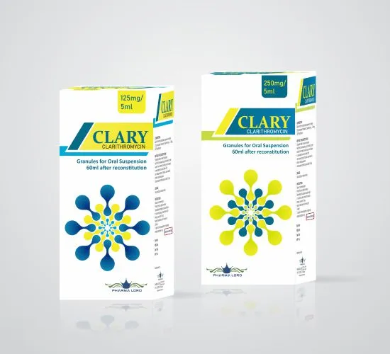 Clary SUSPENSION  125mg/50ml